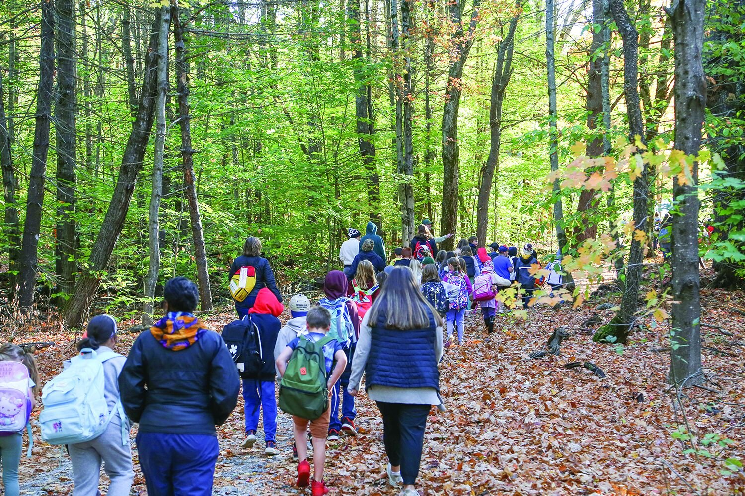 Conway Intermediate School's Walk to School 2025